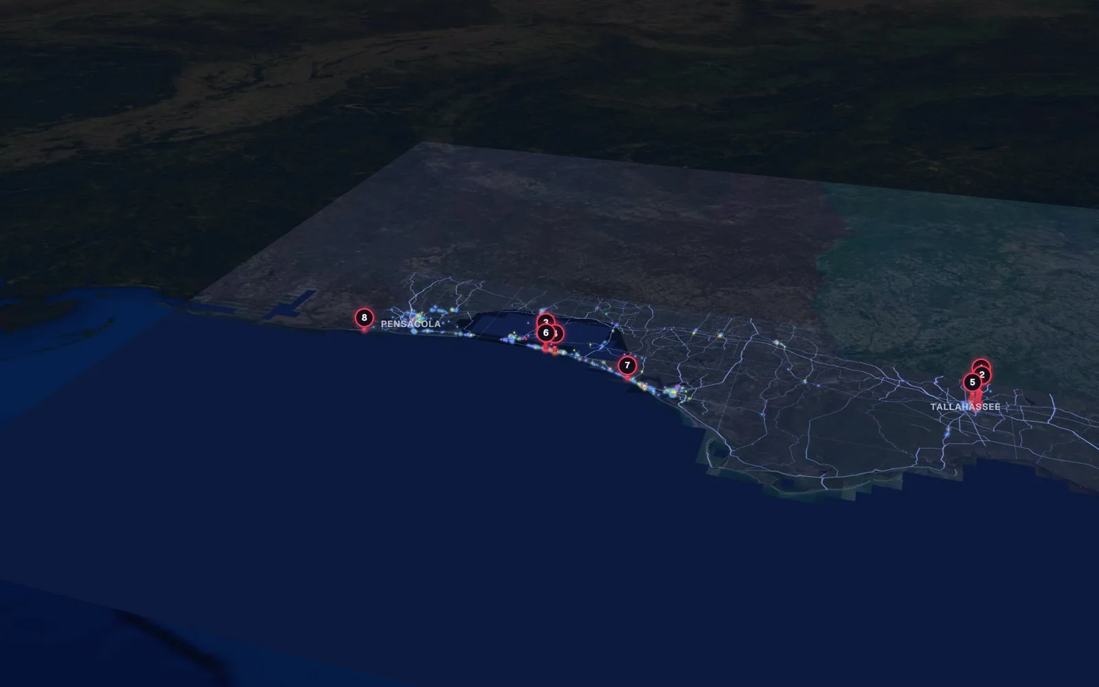Panhandle 3D market map