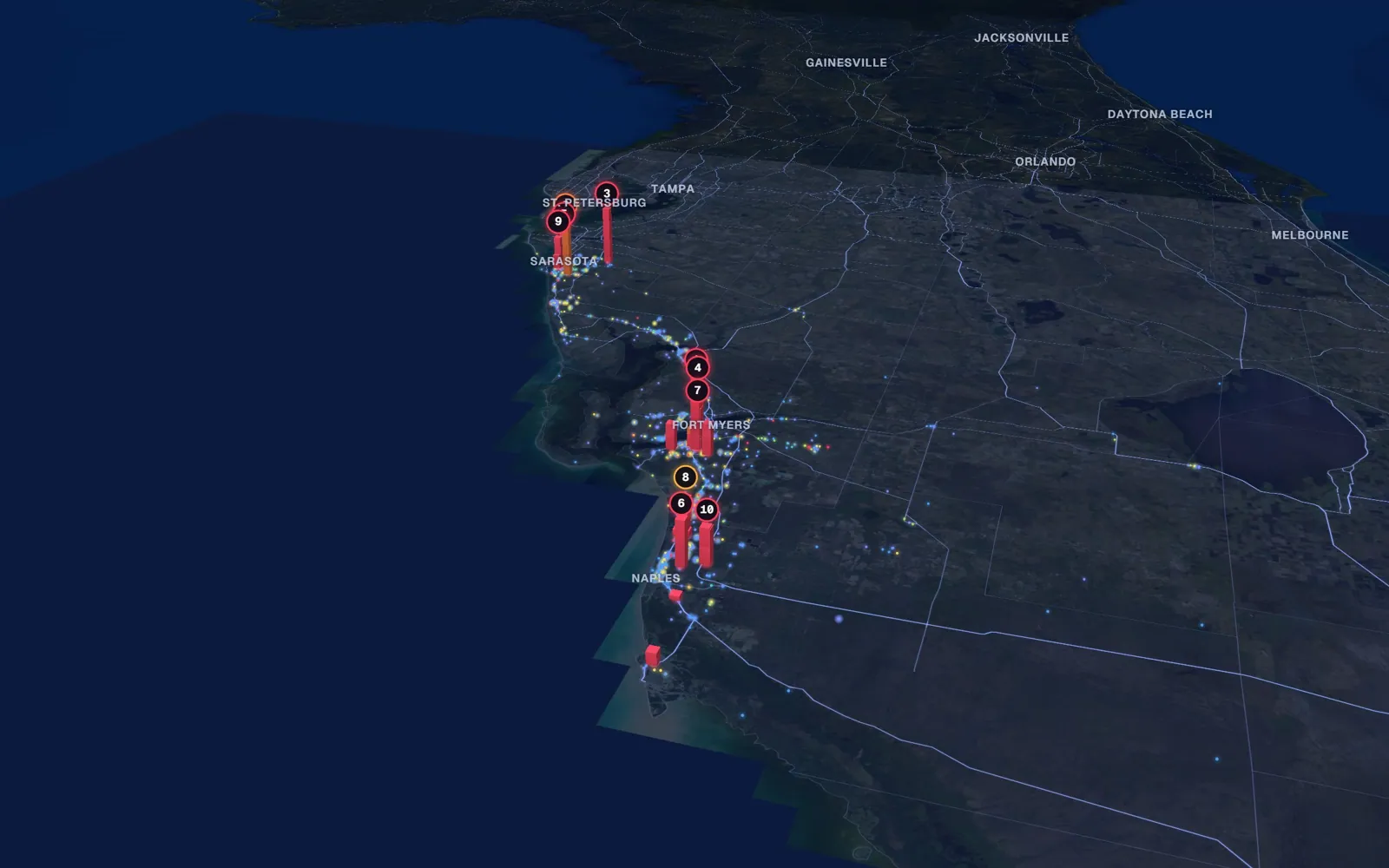 Southwest 3D market map