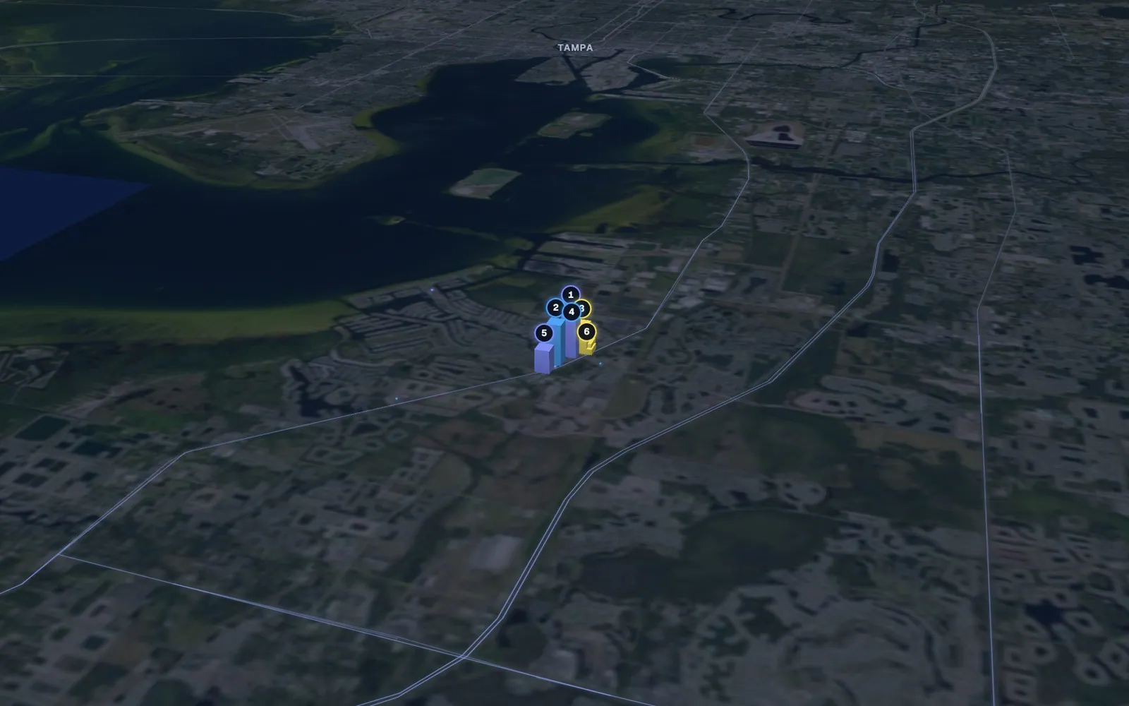3D map of Botox and neurotoxin providers in Apollo Beach