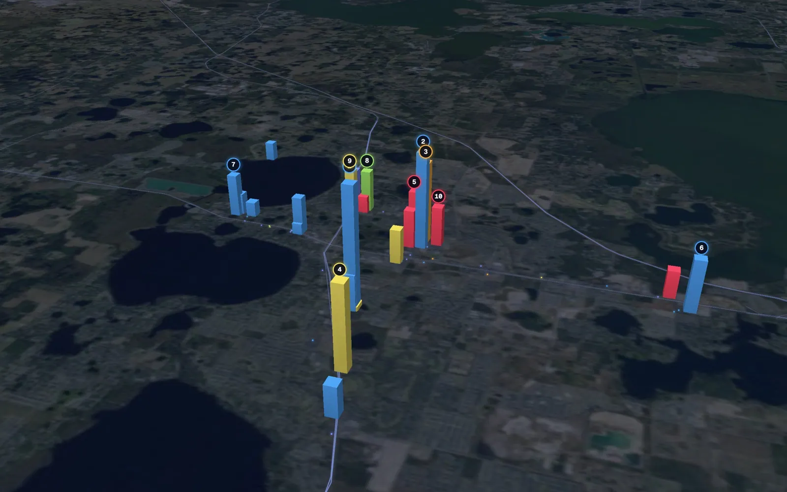 3D map of Botox and neurotoxin providers in Clermont