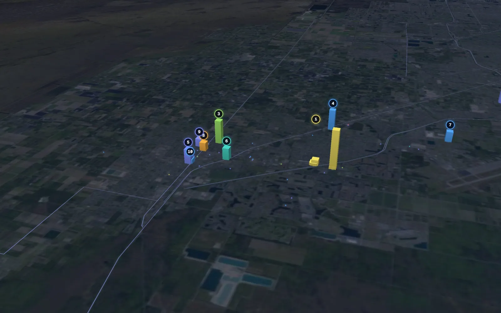 3D map of Botox and neurotoxin providers in Homestead