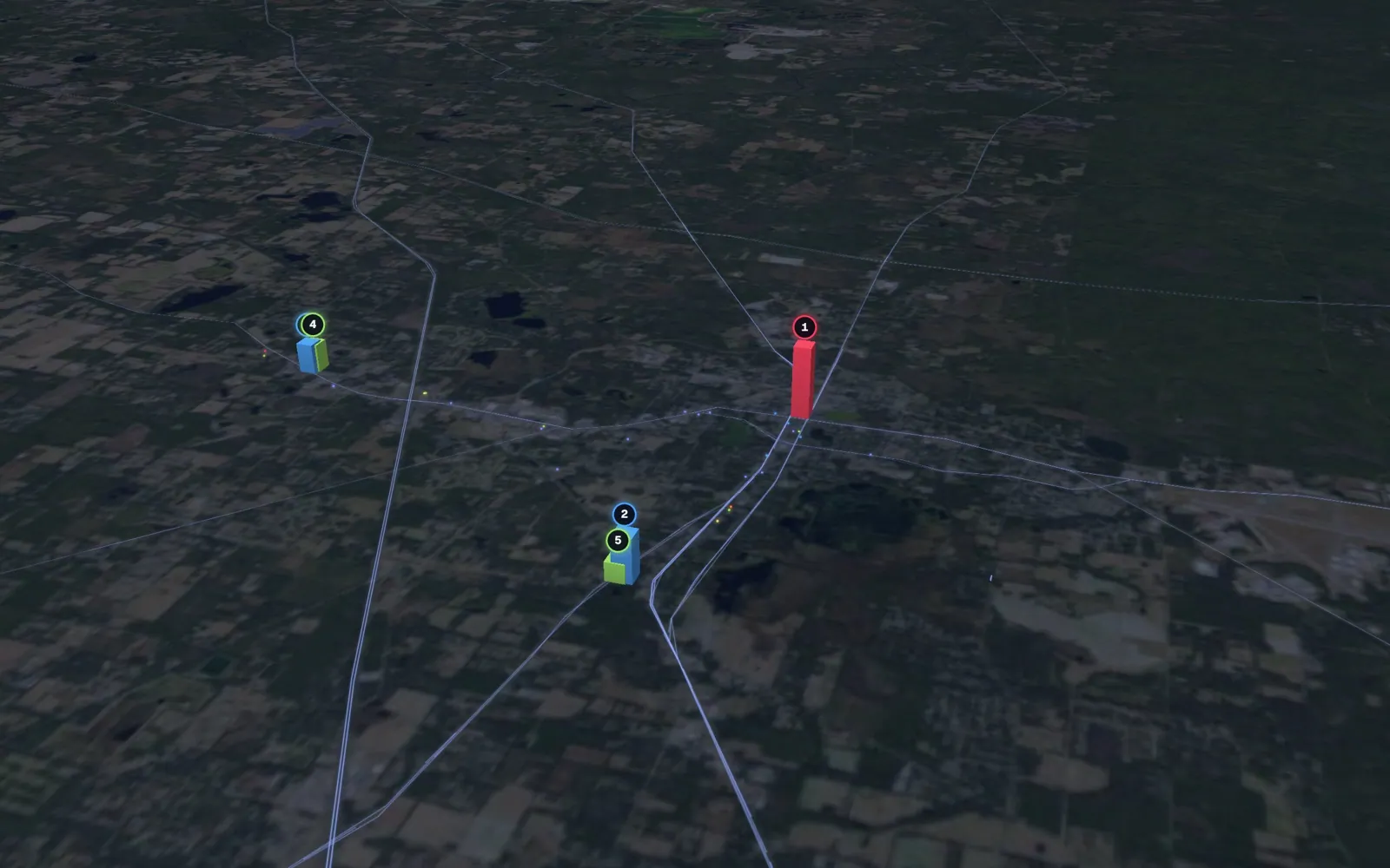 3D map of Botox and neurotoxin providers in Lake City