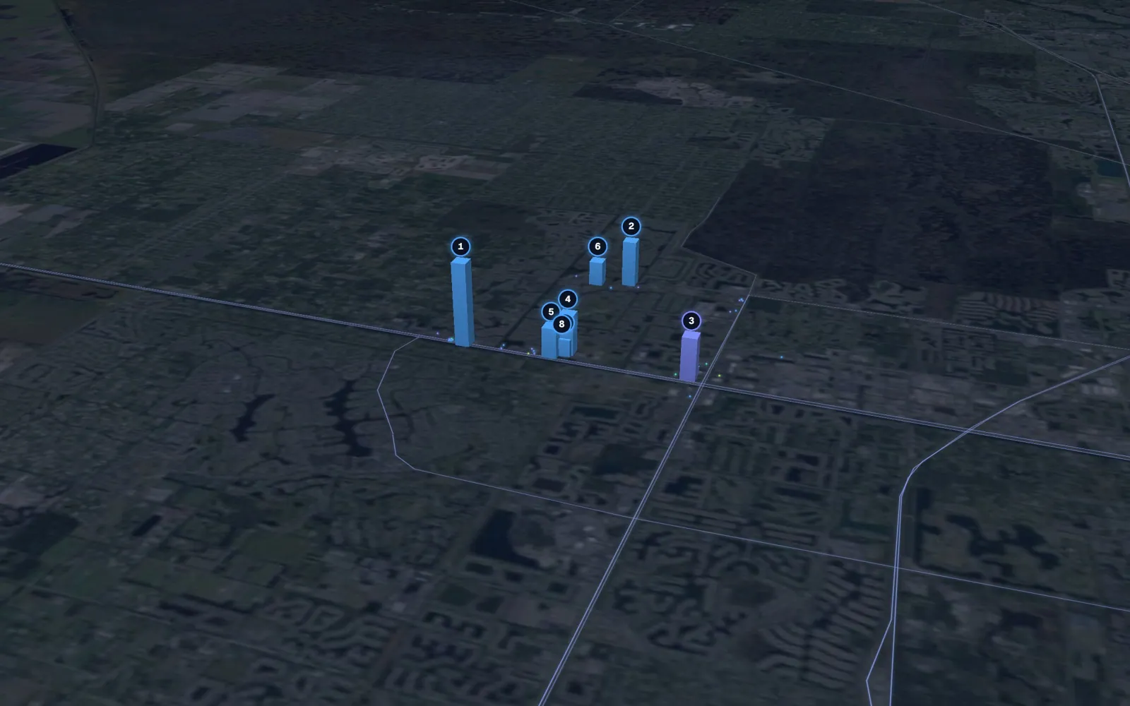 3D map of Botox and neurotoxin providers in Royal Palm Beach