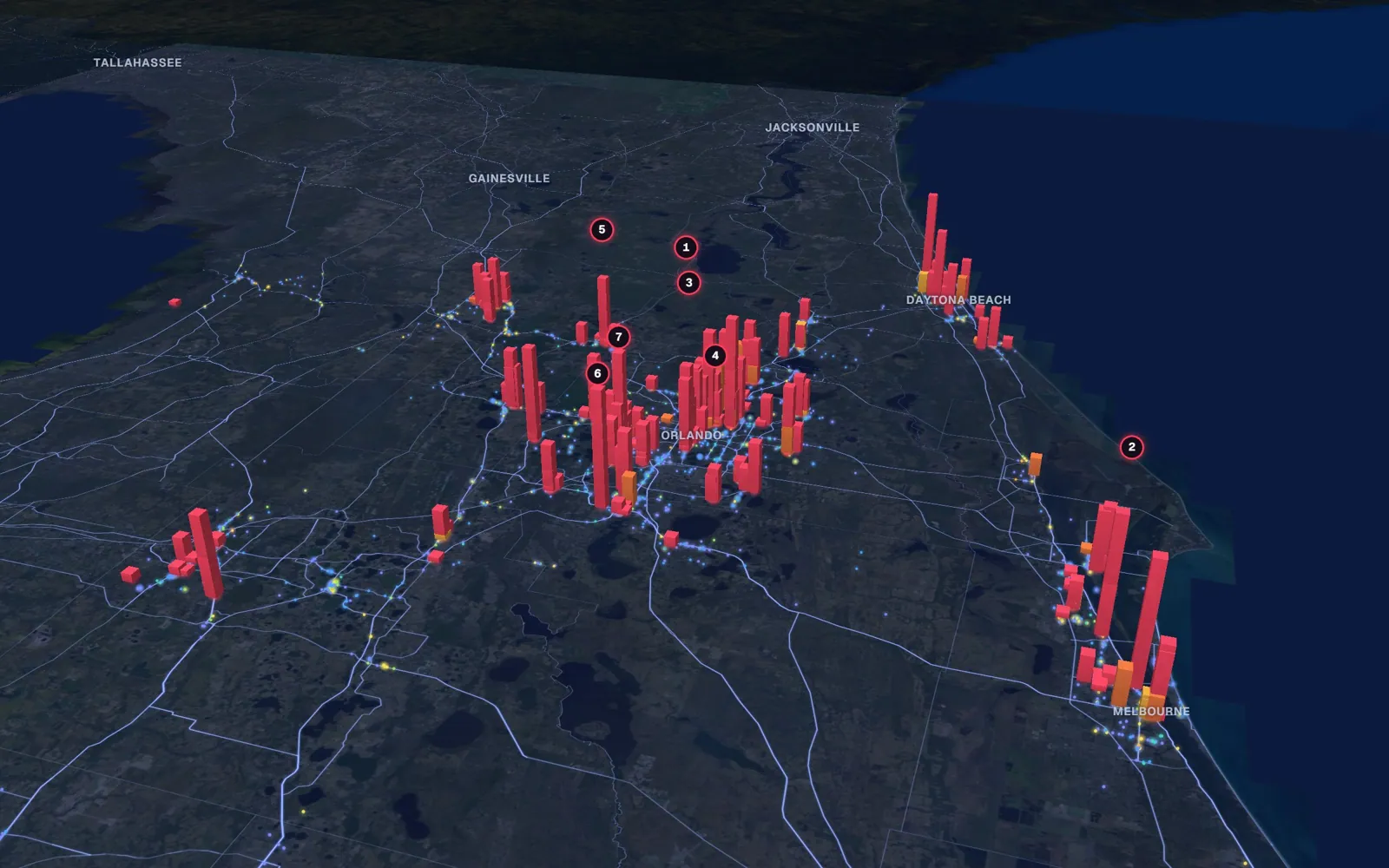 Central 3D market map