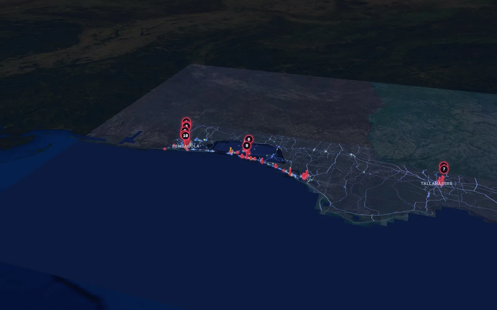Panhandle 3D market map