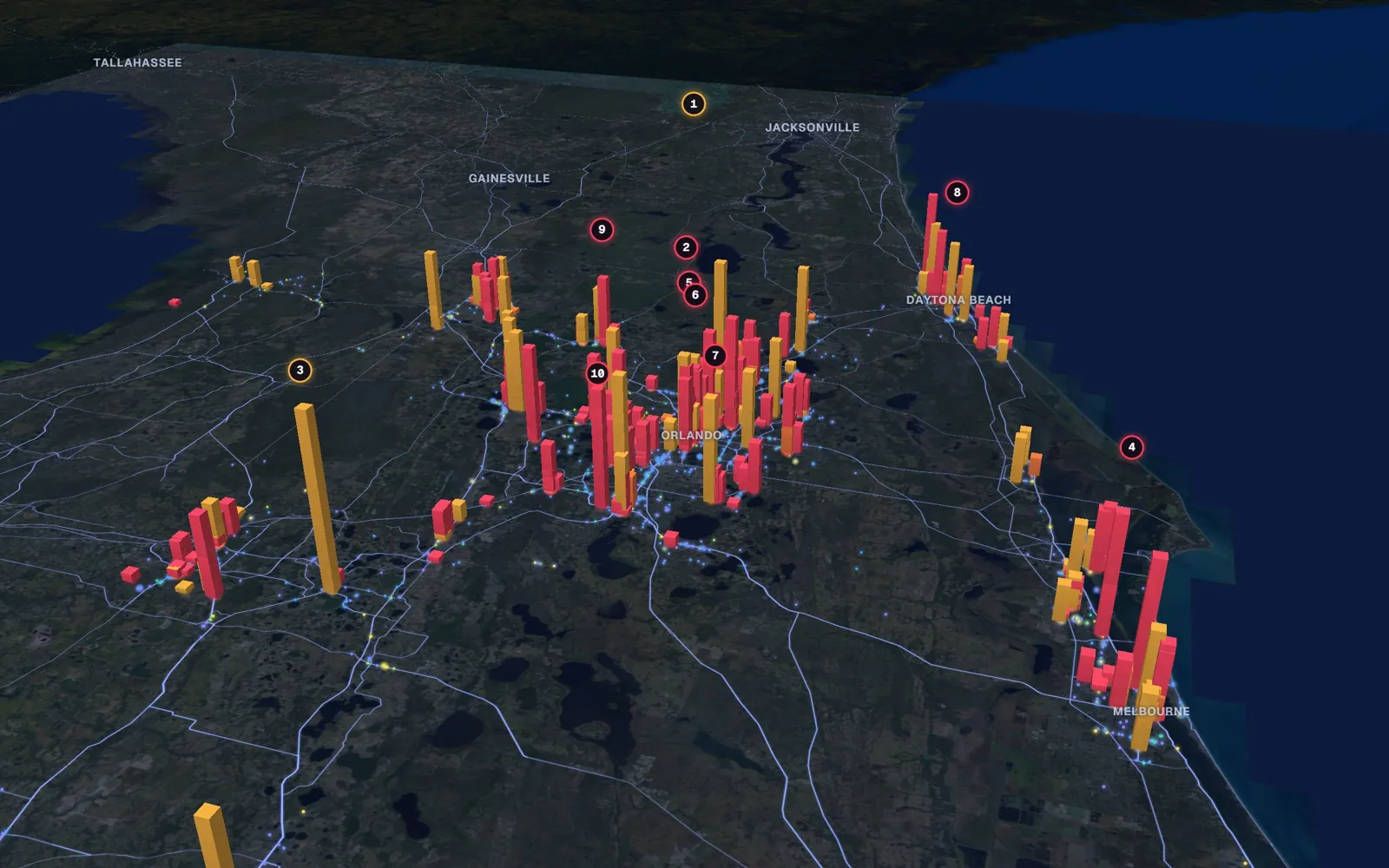Central 3D market map