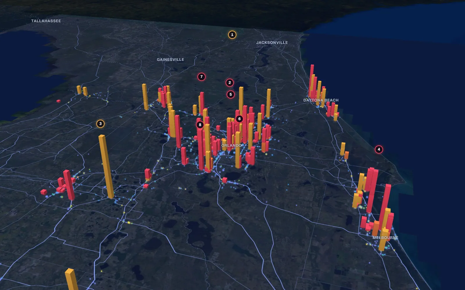Central 3D market map
