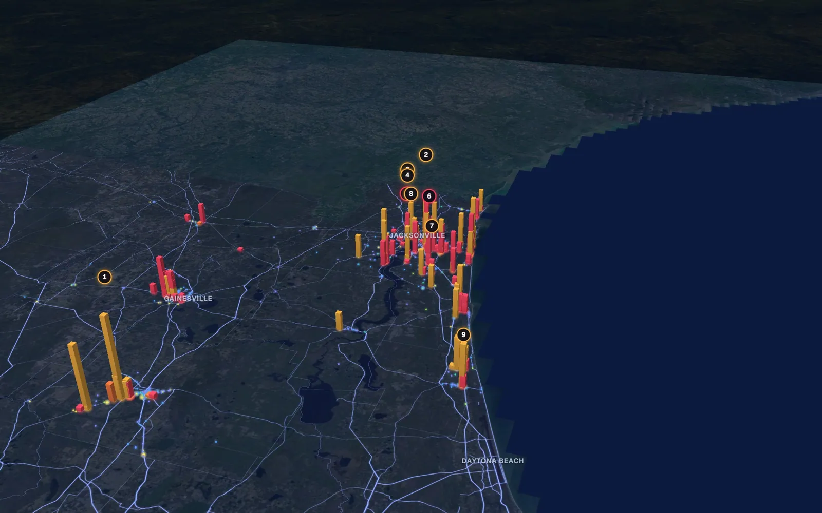 North 3D market map