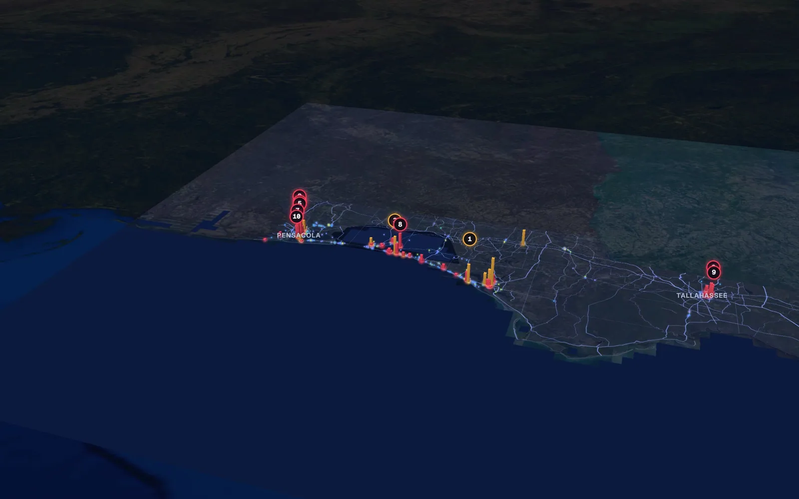 Panhandle 3D market map