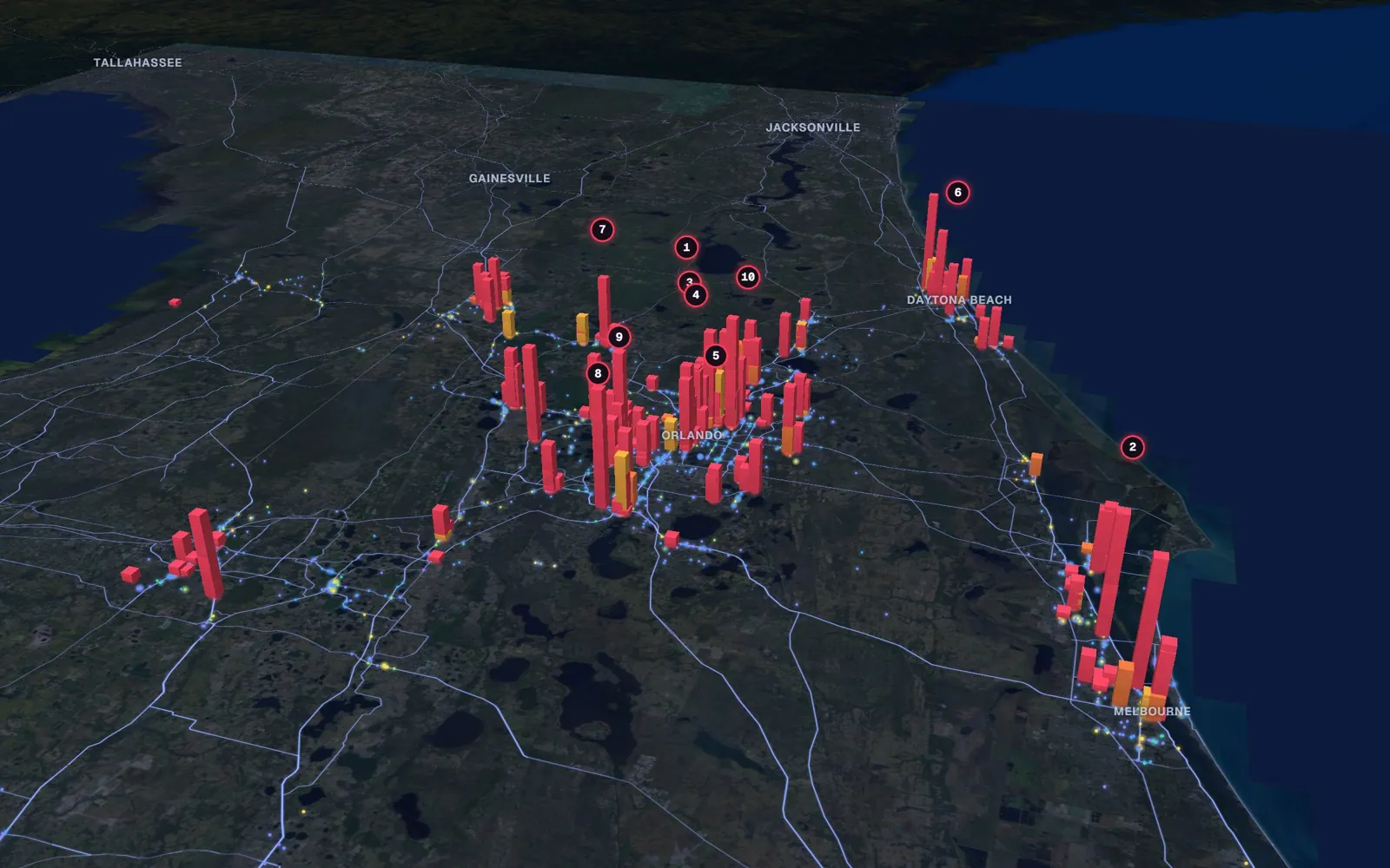 Central 3D market map