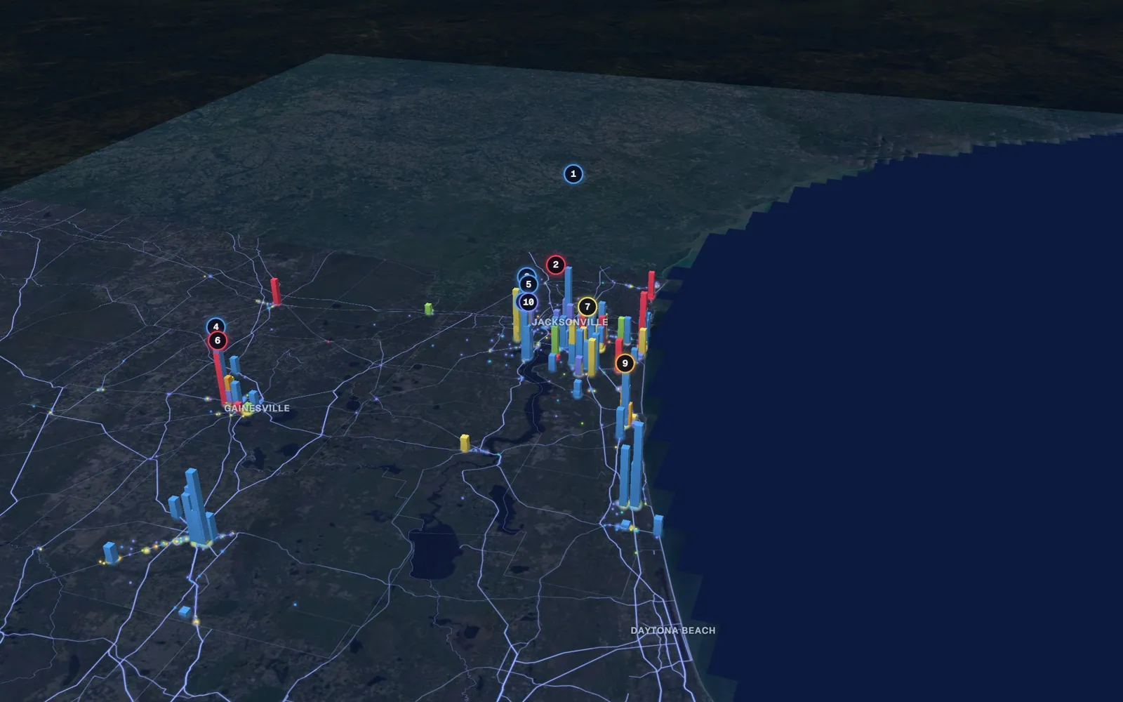 North 3D market map
