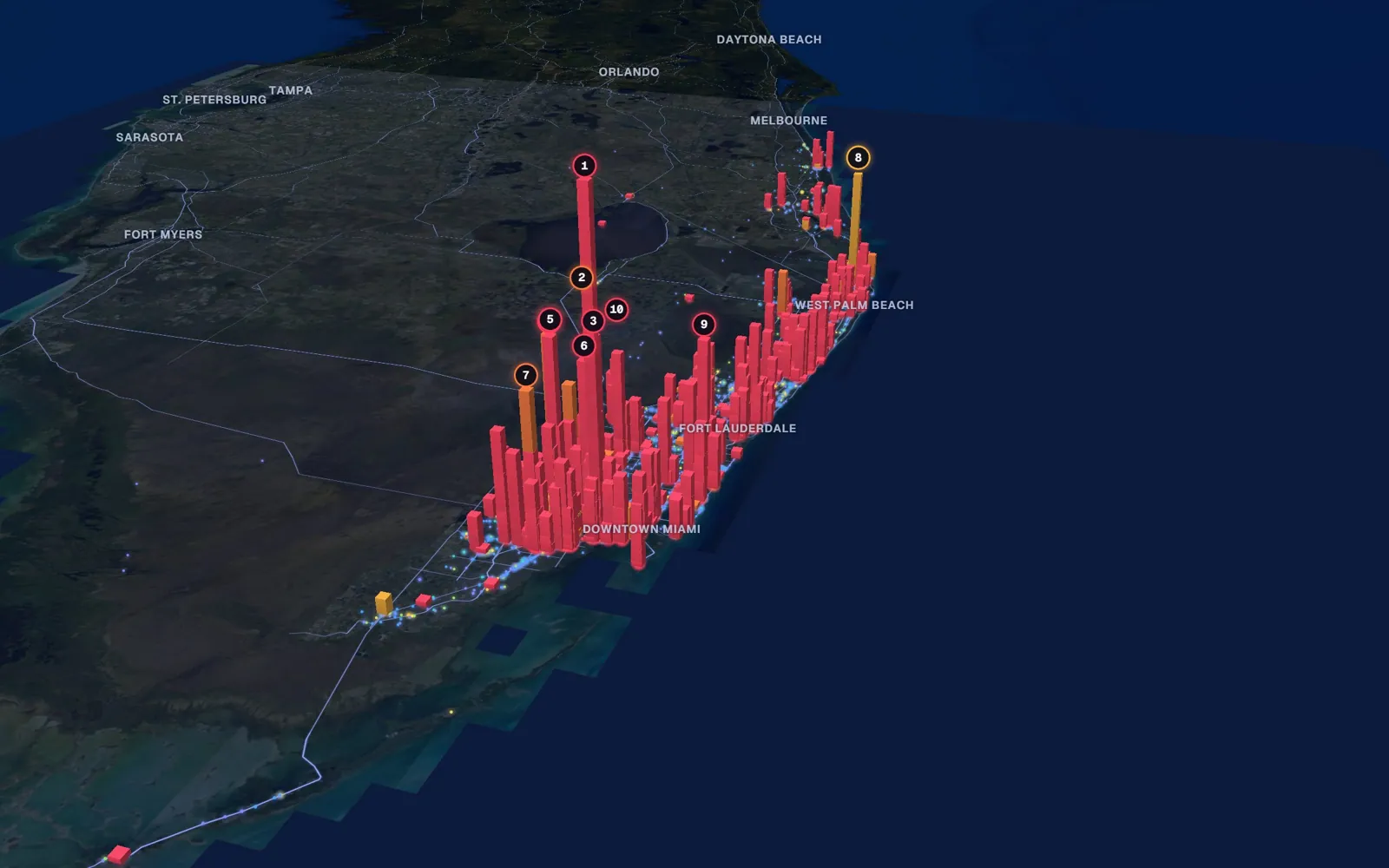 Southeast 3D market map