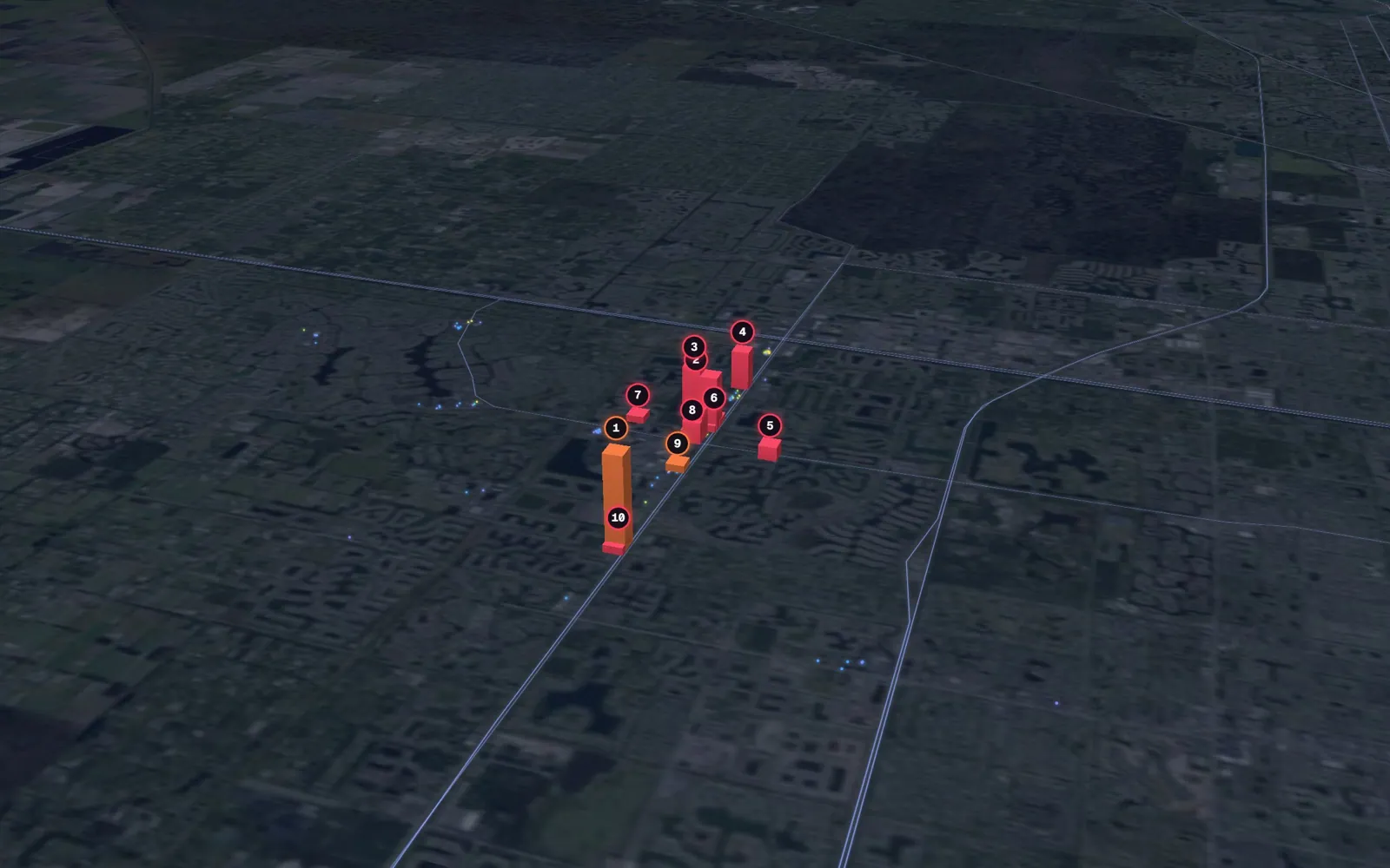 3D map of liposuction surgeons in Wellington