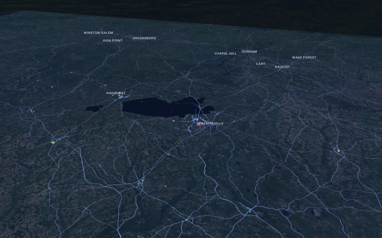 Sandhills 3D market map