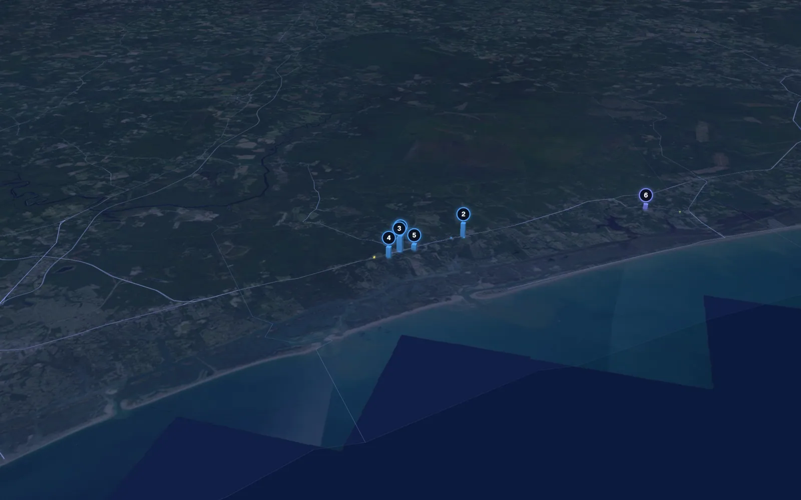 3D map of medical weight loss providers in Hampstead
