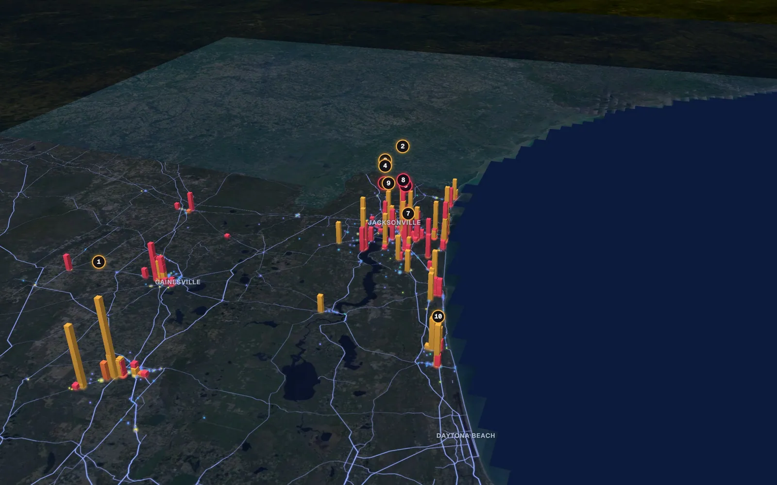 North 3D market map