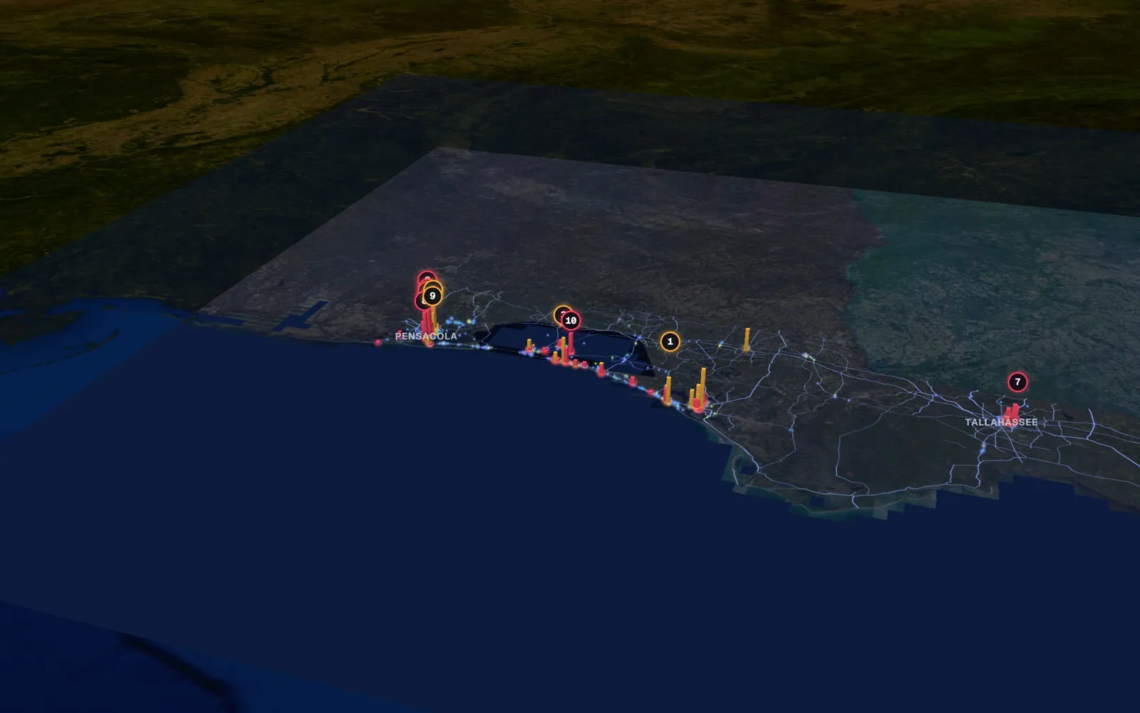 Panhandle 3D market map
