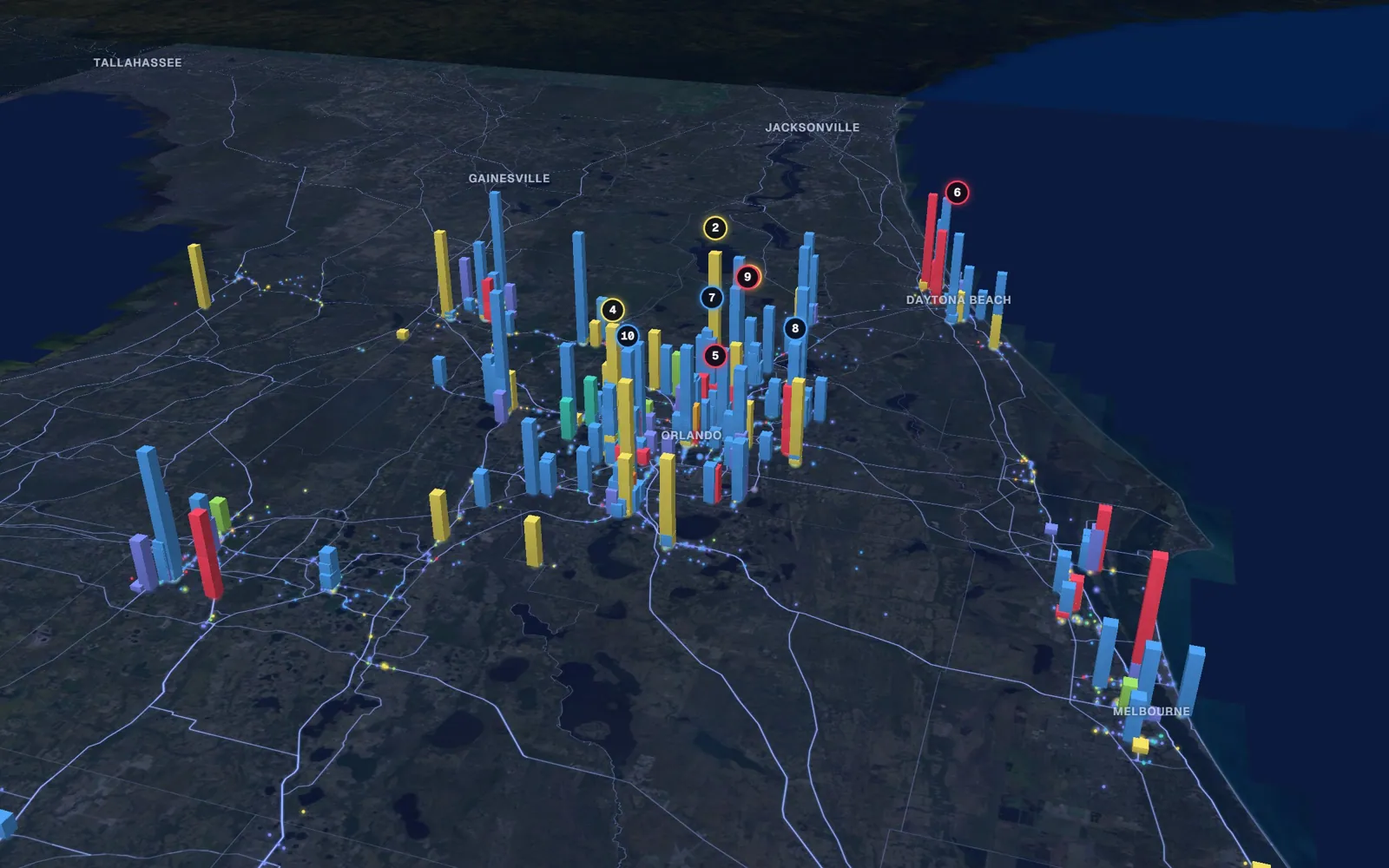 Central 3D market map