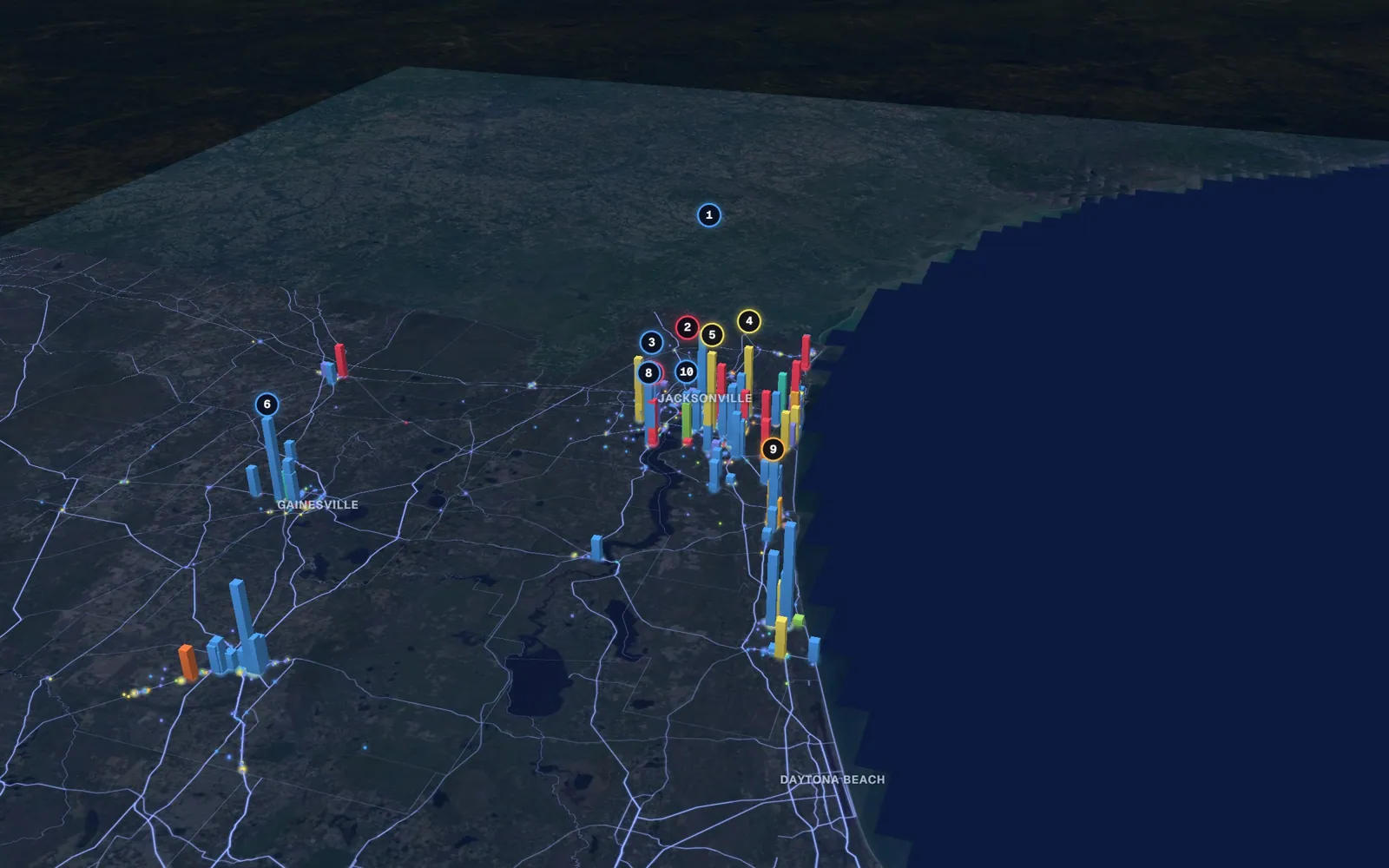North 3D market map