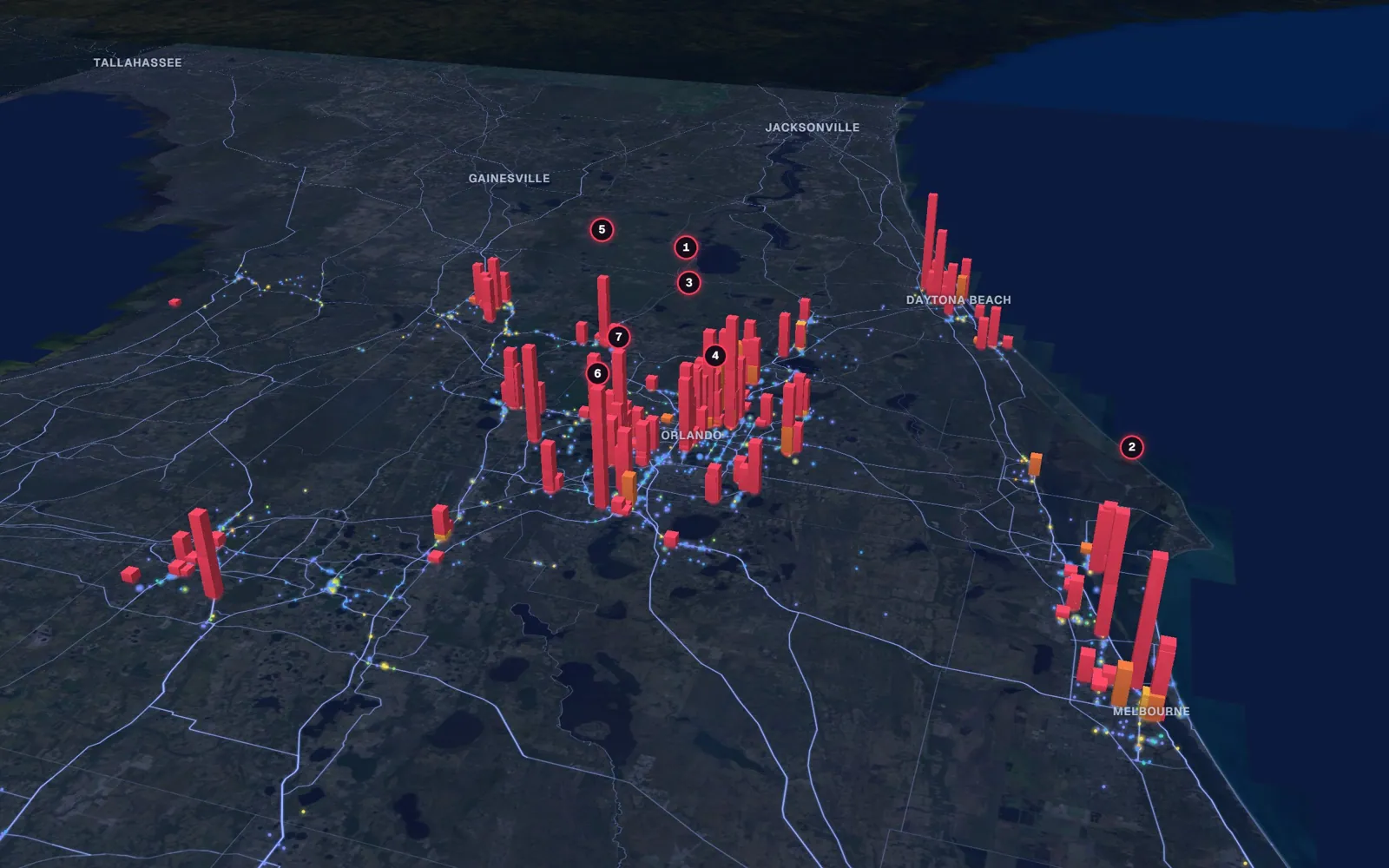 Central 3D market map