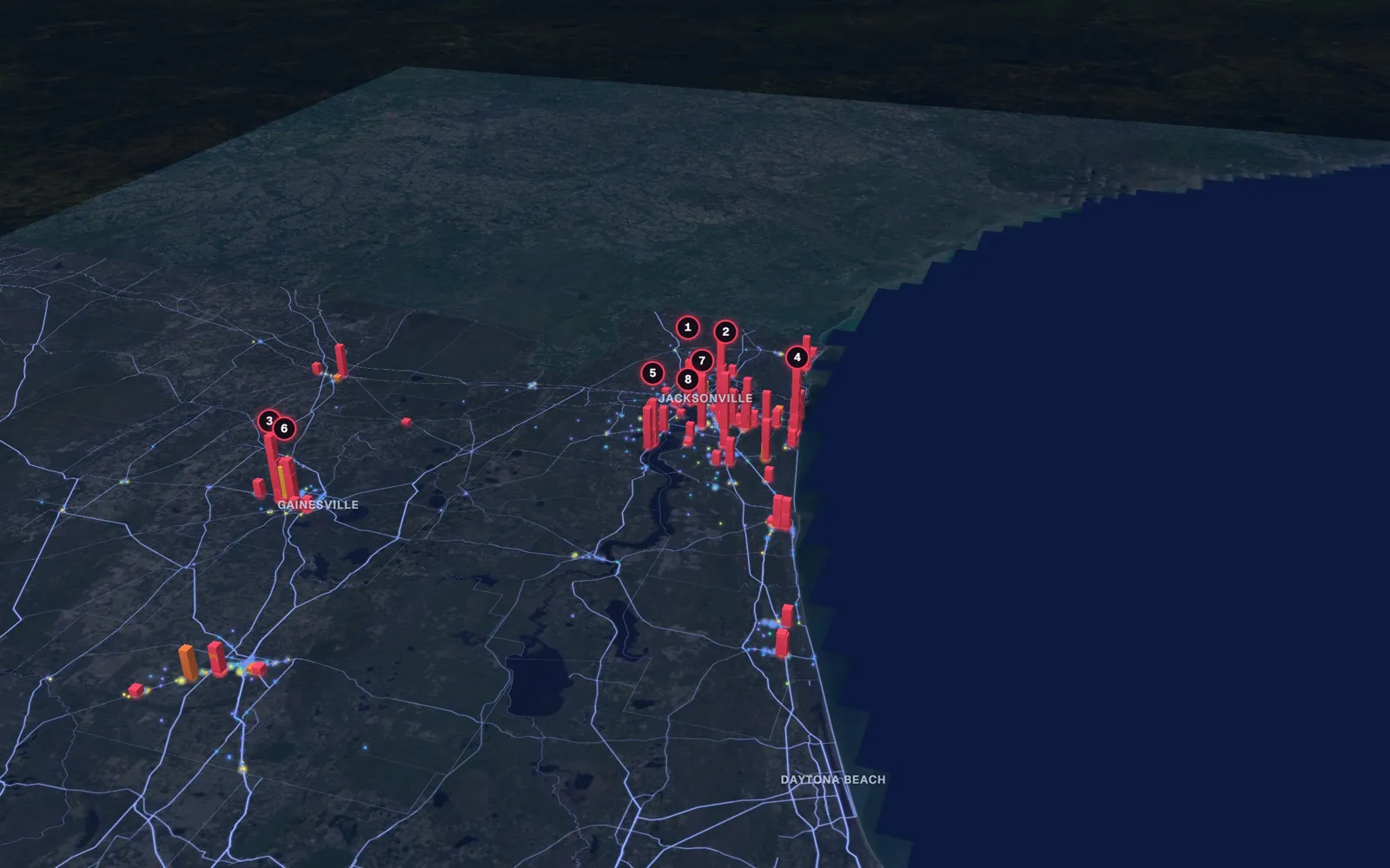 North 3D market map